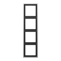 Ramka 4-krotna, aluminium