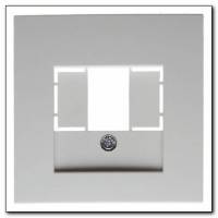 Element centralny do gniazda TAE i głośnikowego; śnieżnobiały; S.1/B.1/B.3/B.7 Glas Numer katalogowy: 10331909