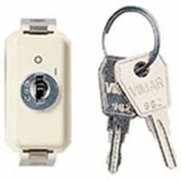 2P 10AX 1-way switch +key
