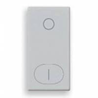 Klawisz, symbol - I/O, 1M, srebrny