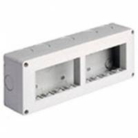 Puszka natynkowa, IP40, 6M (3x2), poziomo