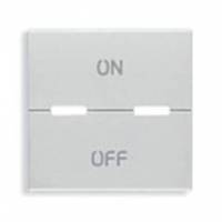 Klawisz, symbol - ON/OFF, 2M, srebrny