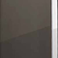 Ramka ozdobna 8(4+4)M aluminium black sapphire