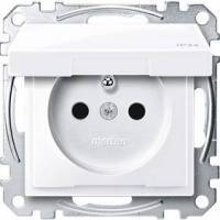 GNIAZDO+UZ.,PRZESŁ.Z.BEZ.KL.IP44.B.A.S.M, Kod produktu: ME-MTN2514-0325