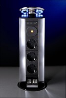 EVOline Port stal. podswietlana 3x230V