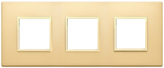 Ramka ozdobna 6M (2+2+2) 71mm satin gold