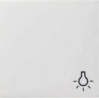 Klawisz symbol światła System 55 biały