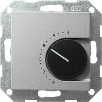 Reg. temp. 230V styk rozwierny System 55 kolor alu