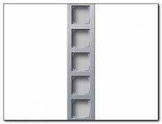 Pięciokrotny Profil 55 aluminium